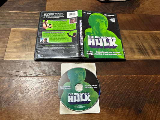 The Incredible Hulk DVD-Anchor Bay Entertainment-2 Movies-Classics