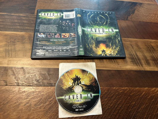 Caved In Prehistoric Terror DVD-Lionsgate-2006 Horror-Widescreen-