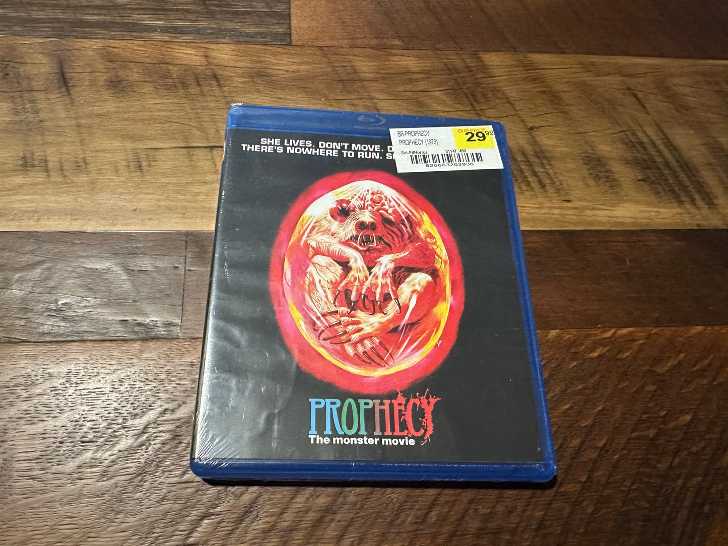 Prophecy (Blu ray, Scream Factory, 70’s Horror Classic, NEW/Sealed)