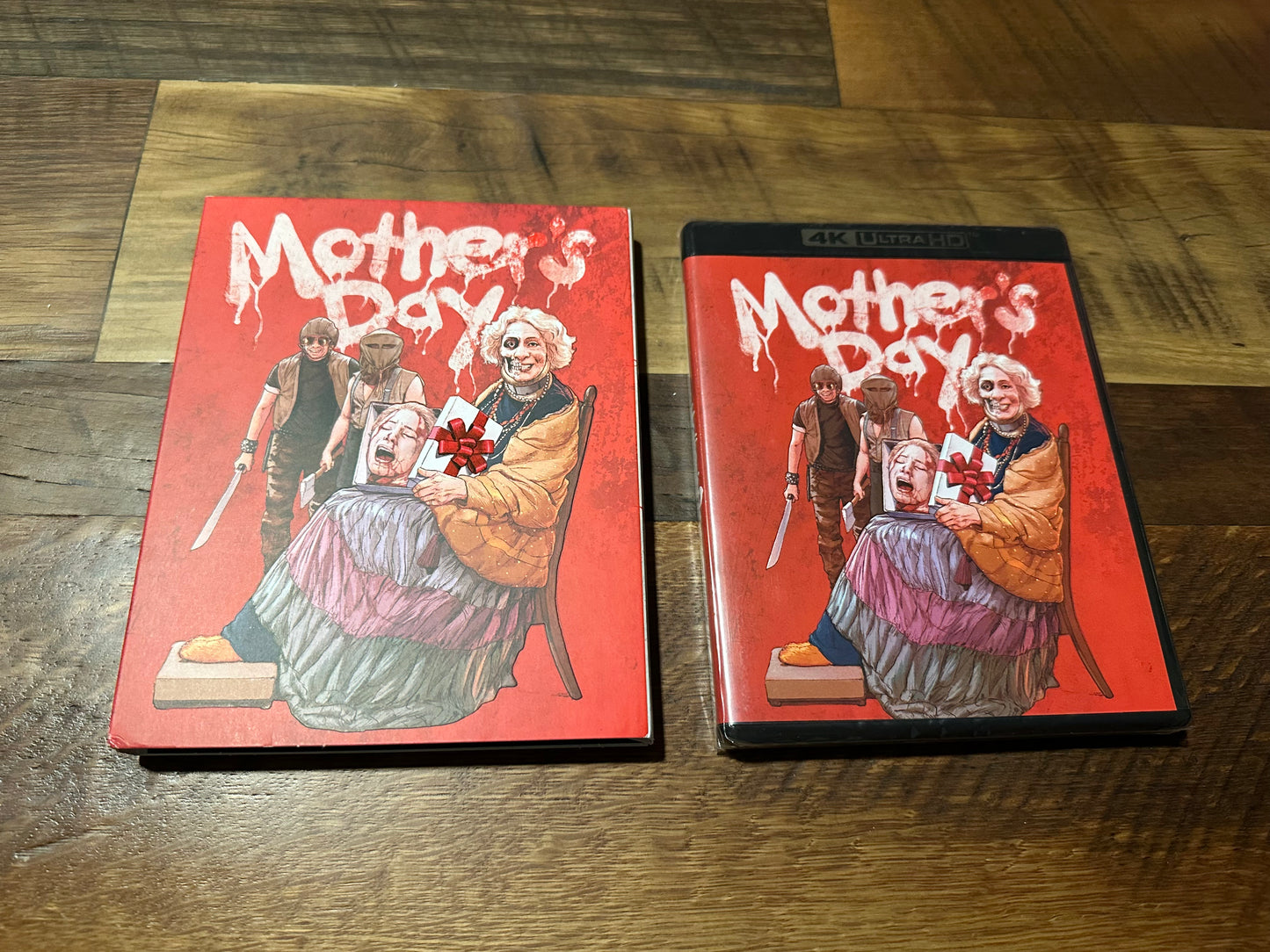 Mother’s Day 4K Ultra HD/Blu ray-Vinegar Syndrome-80’s Horror-Slipcover-NEW