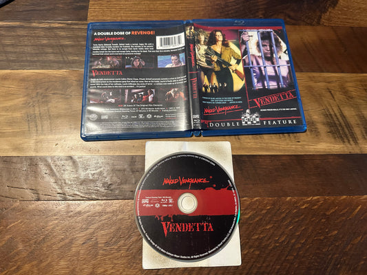 Naked Vengeance & Vendetta Blu ray-Scream Factory-Double Feature-