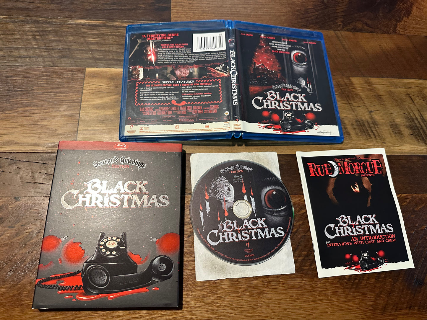 Black Christmas Blu ray-Season’s Grievings Edition-Slipcover-Anchor Bay-