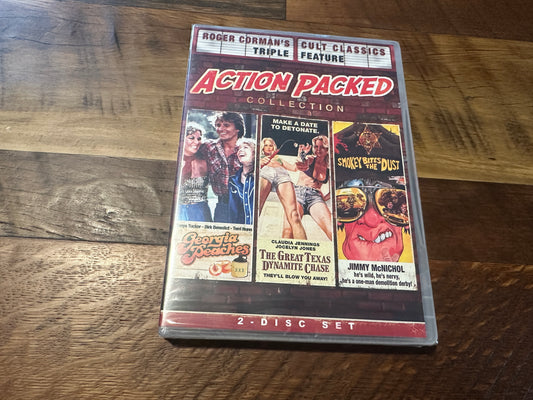 Action Packed Collection (DVD, Shout Factory, 3 Movies, Corman Classics, NEW)