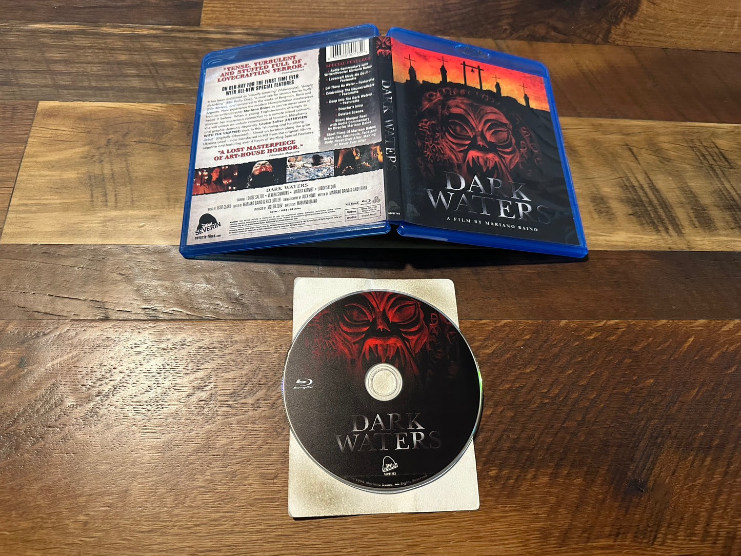 Dark Waters 1994 Blu ray-Severin Films-Mariano Baino-Horror Classic