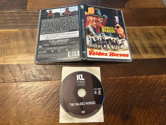 The Valdez Horses DVD-Kino Lorber-70’s Charles Bronson Classic-