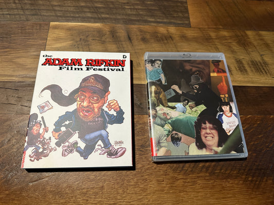 The Adam Rifkin Film Festival (Blu ray, Vinegar Syndrome Partner Label, Slip, NEW)