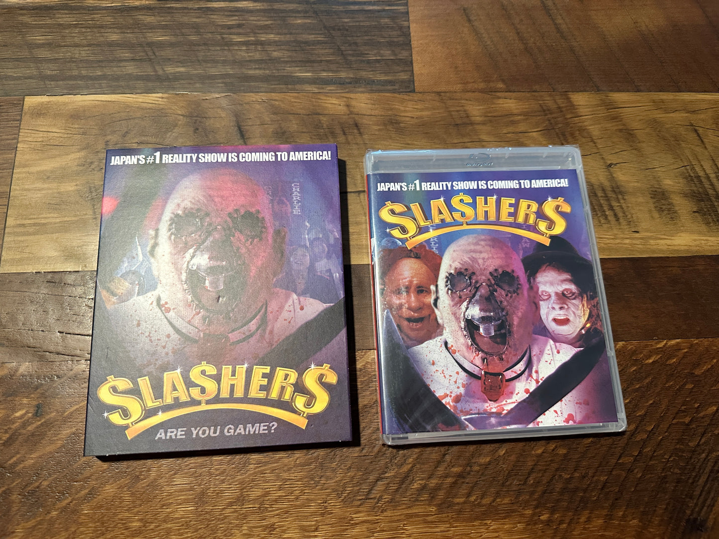Slashers (Blu ray, Terror Vision, Slipcover, 2001 Horror, NEW/Sealed)
