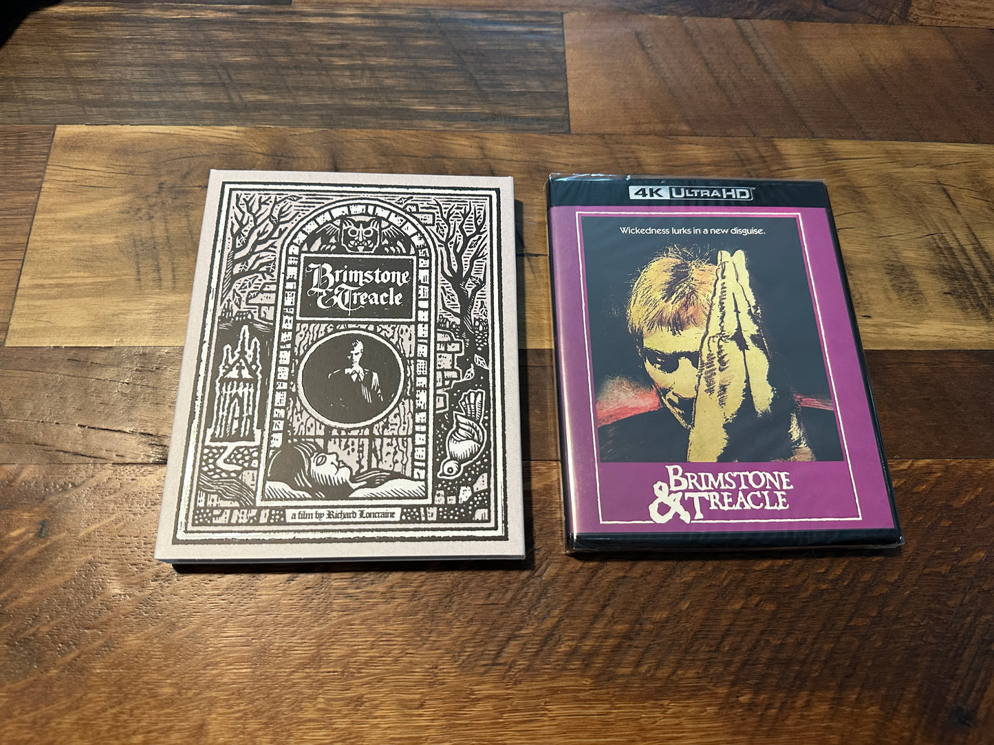 Brimstone & Treacle (4K Ultra HD, Vinegar Syndrome, Slipcover, Classic, NEW)