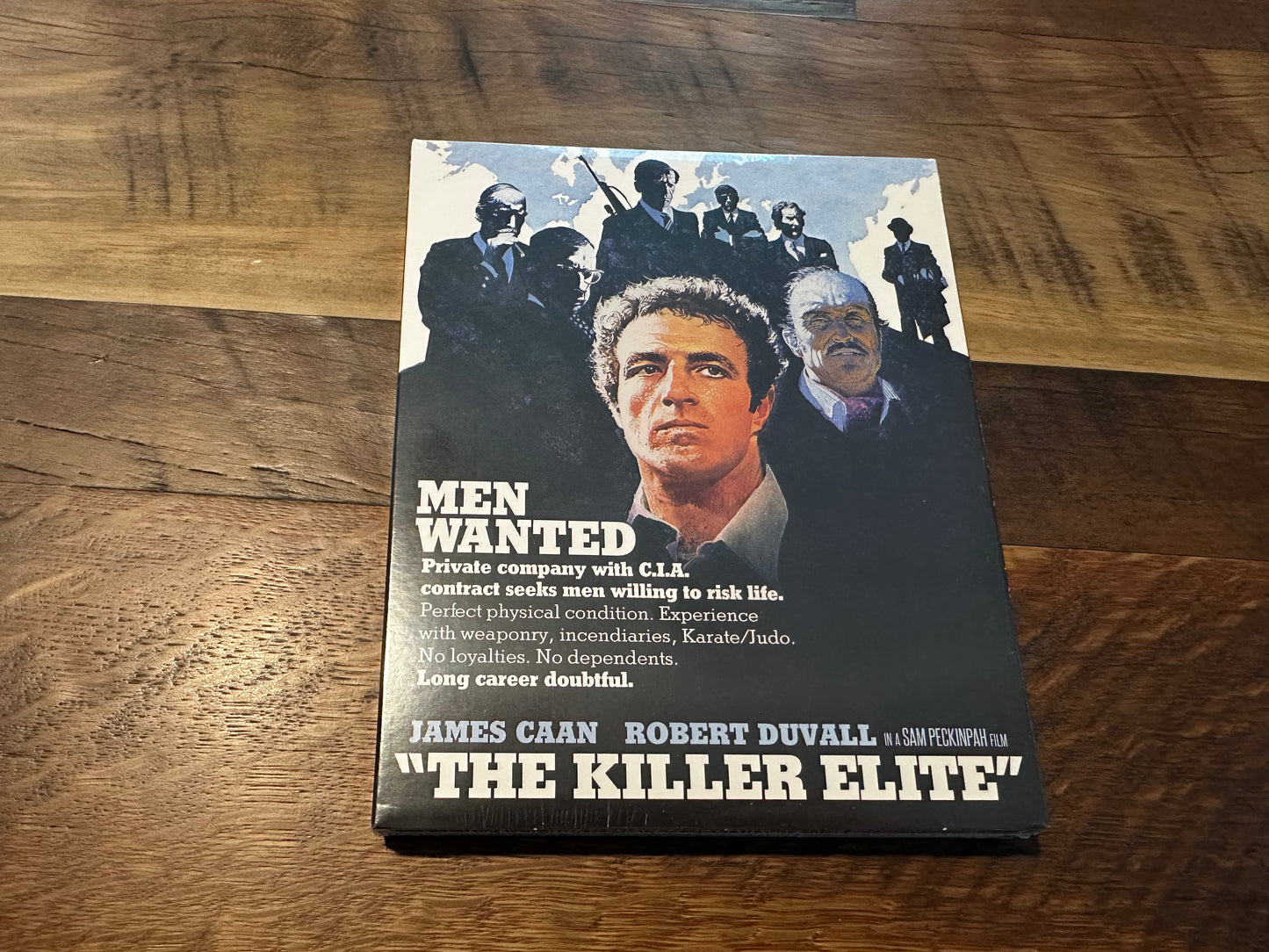 The Killer Elite Blu ray-Scorpion Release-Slipcover-James Caan Classic-NEW
