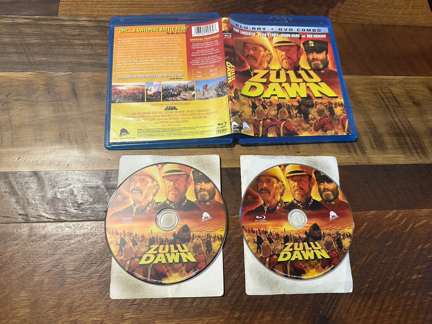 Zulu Dawn (Blu ray/DVD, Severin Films, 70’s Classic, Widescreen)