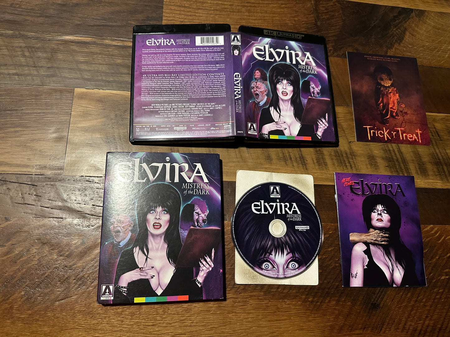 Elvira Mistress of the Dark (4K Ultra HD, Arrow Video, Slipcover, Booklet)