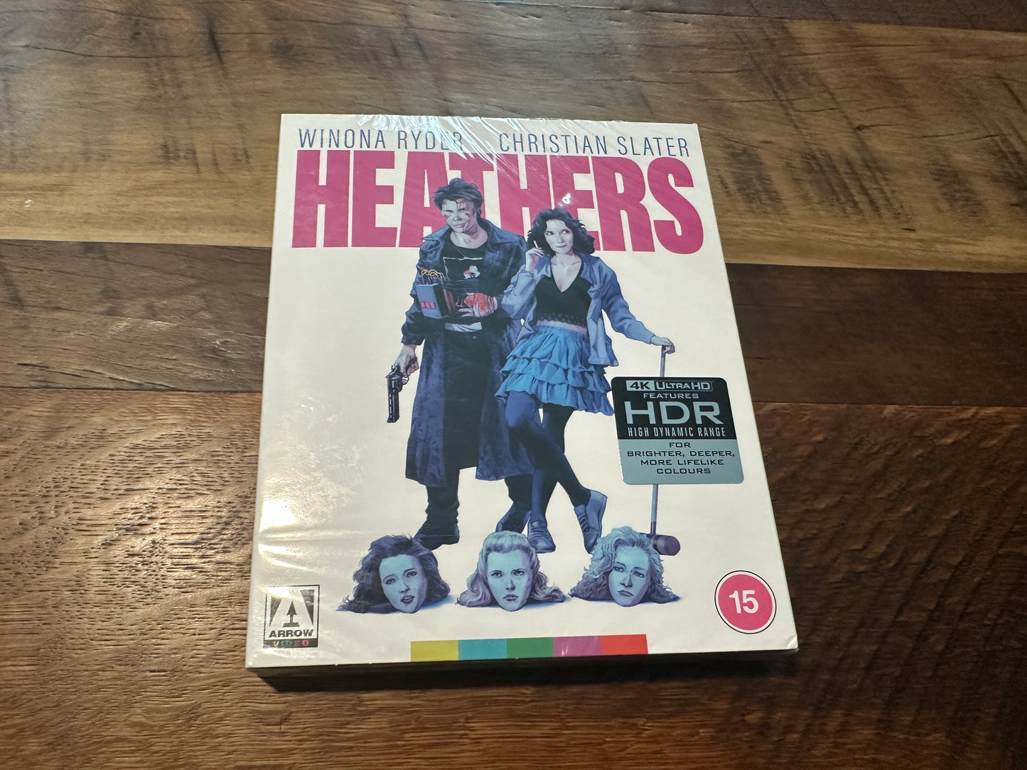 Heathers (4K Ultra HD, Arrow Video, Limited Ed, Booklet, Slipcover, NEW)