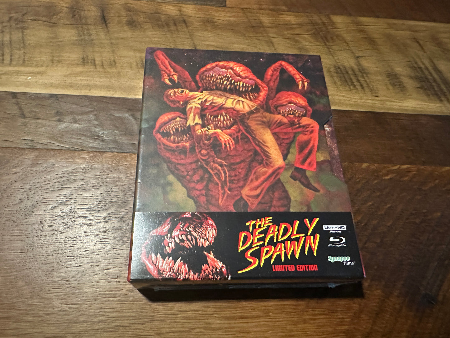 The Deadly Spawn (4K Ultra HD/Blu ray, Limited Ed, Synapse Films, NEW)