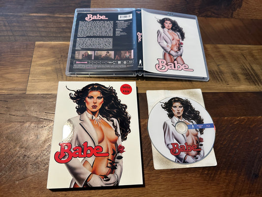 Babe Blu ray-Vinegar Syndrome Melusine-Slipcover-80’s Erotic Classic