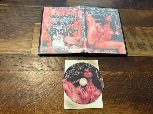 Misanthrope A Extreme Mixtape DVD-R Be Prepared For This One-Rare