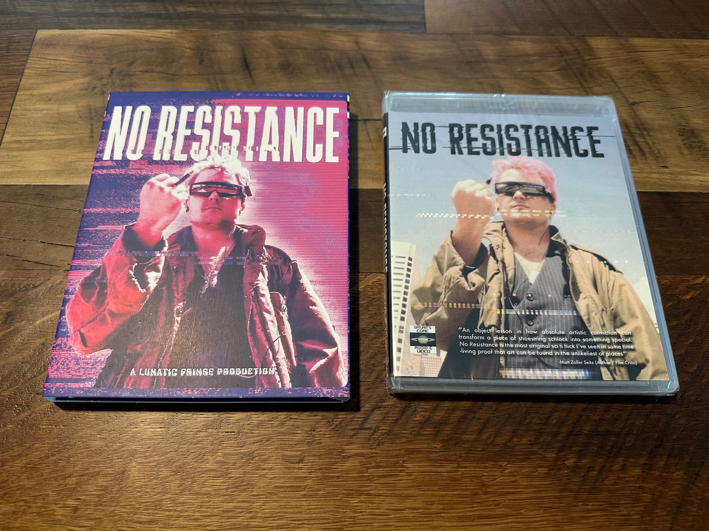 No Resistance Blu ray-Vinegar Syndrome Partner Label-Slipcover-NEW