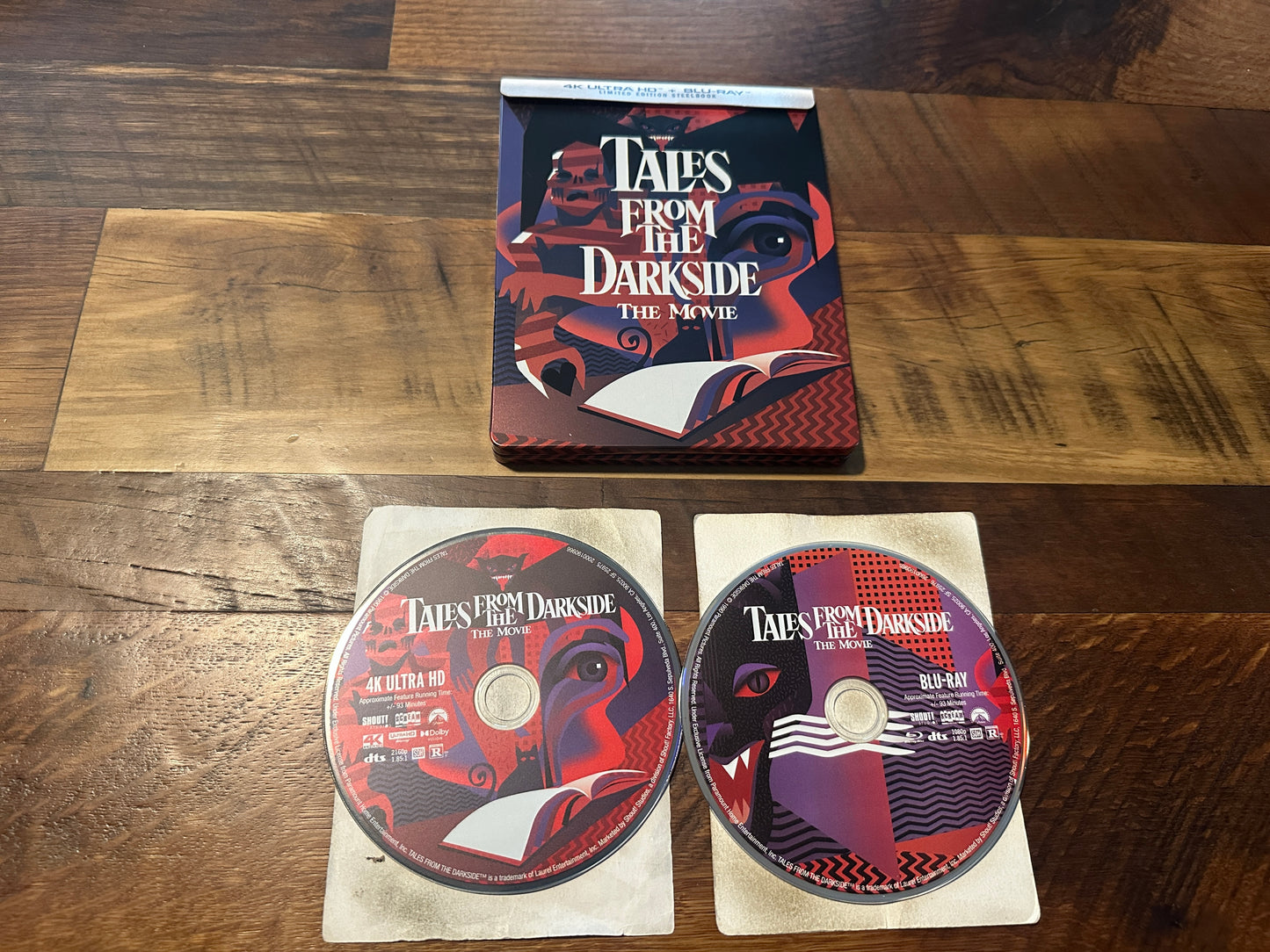 Tales From The Darkside The Movie (4K Ultra HD/Blu ray, Steelbook, Limited Ed)