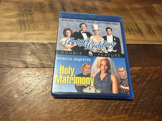 Betsy’s Wedding & Holy Matrimony (Blu ray, Kino Lorber, Double Feature, NEW)
