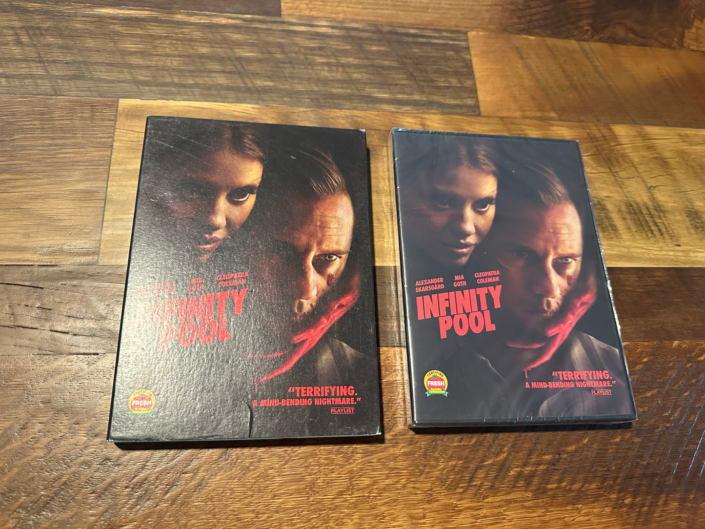 Infinity Pool DVD-Decal-Slipcover-Mia Goth Classic-Widescreen-NEW-