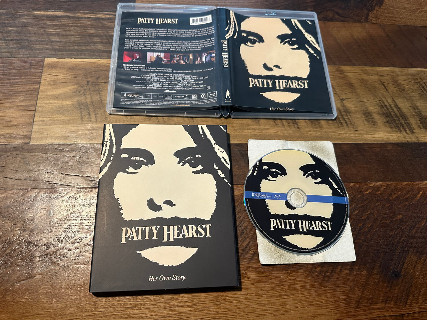 Patty Hearst (Blu ray, Vinegar Syndrome, OOP Slipcover, Classic)