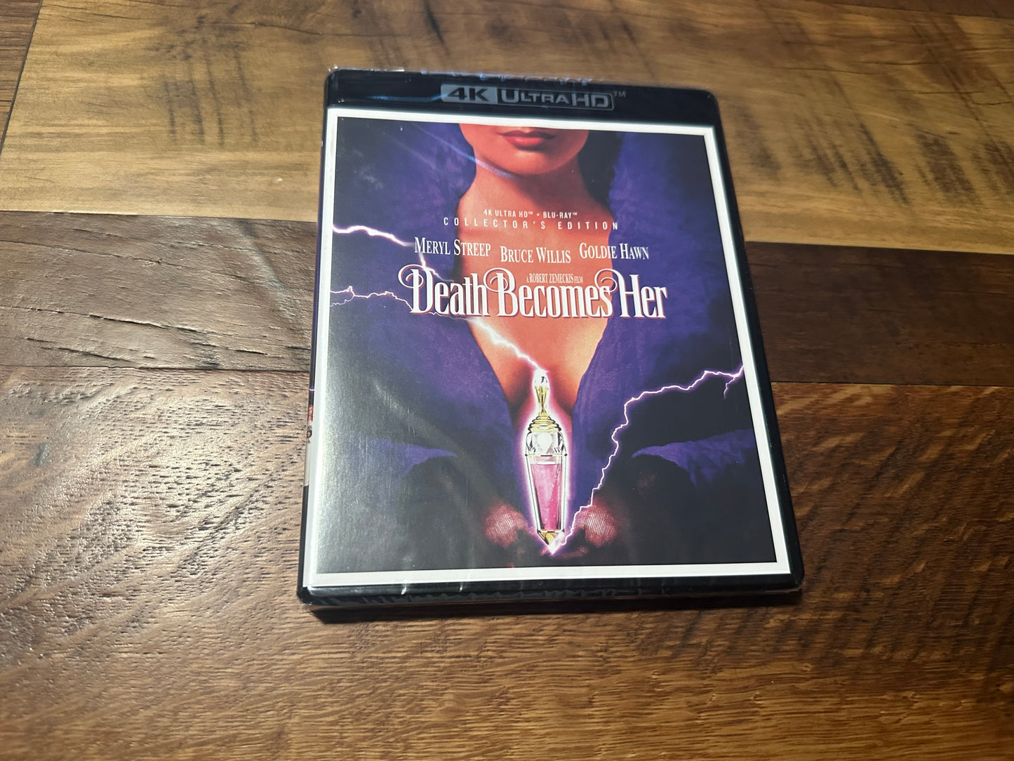 Death Becomes Her 4K Ultra HD/Blu ray-Scream Factory-Collector Ed-New