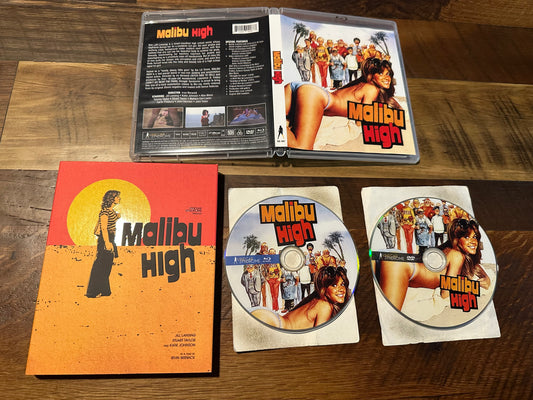 Malibu High Blu ray-Vinegar Syndrome-Slipcover-2 Disc-70’s Classic