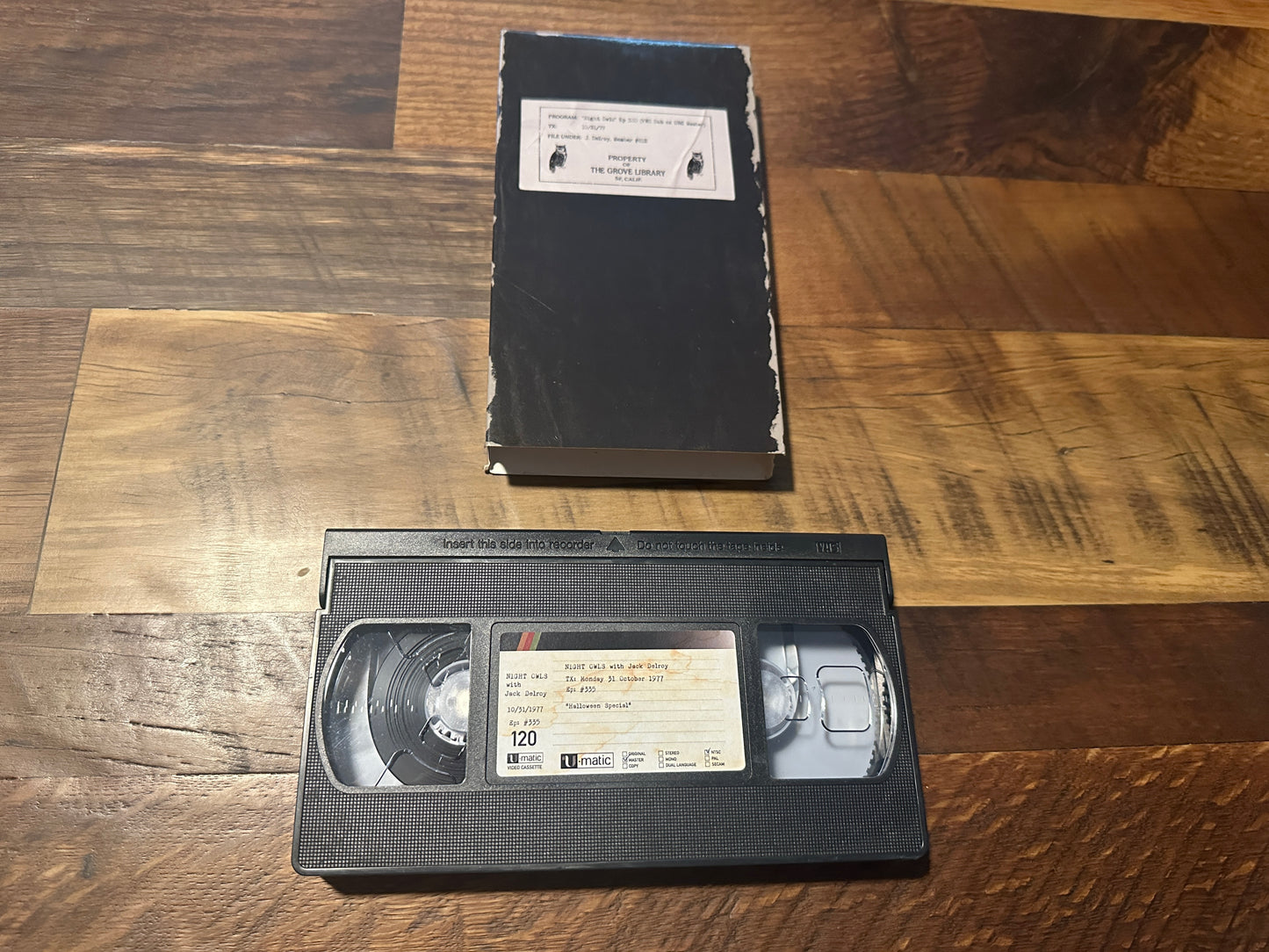 1977 Night Owls Original Broadcast Cut VHS-Umbrella Ent-2000 Made