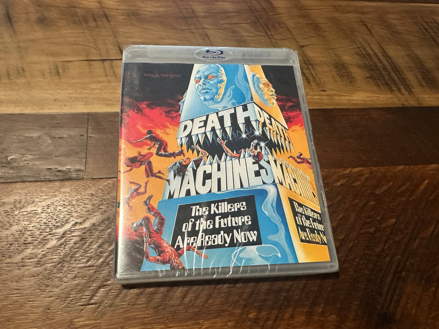 Death Machines Blu ray-Vinegar Syndrome-70’s Horror-NEW/Sealed