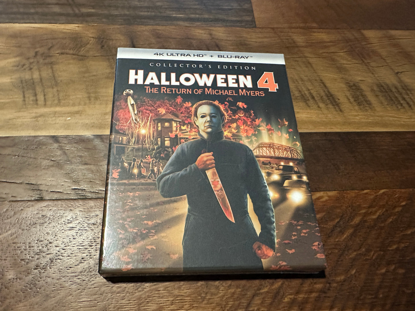 Halloween 4 (4K Ultra HD/Blu ray, Scream Factory, Collector’s Ed, Slipcover, NEW)