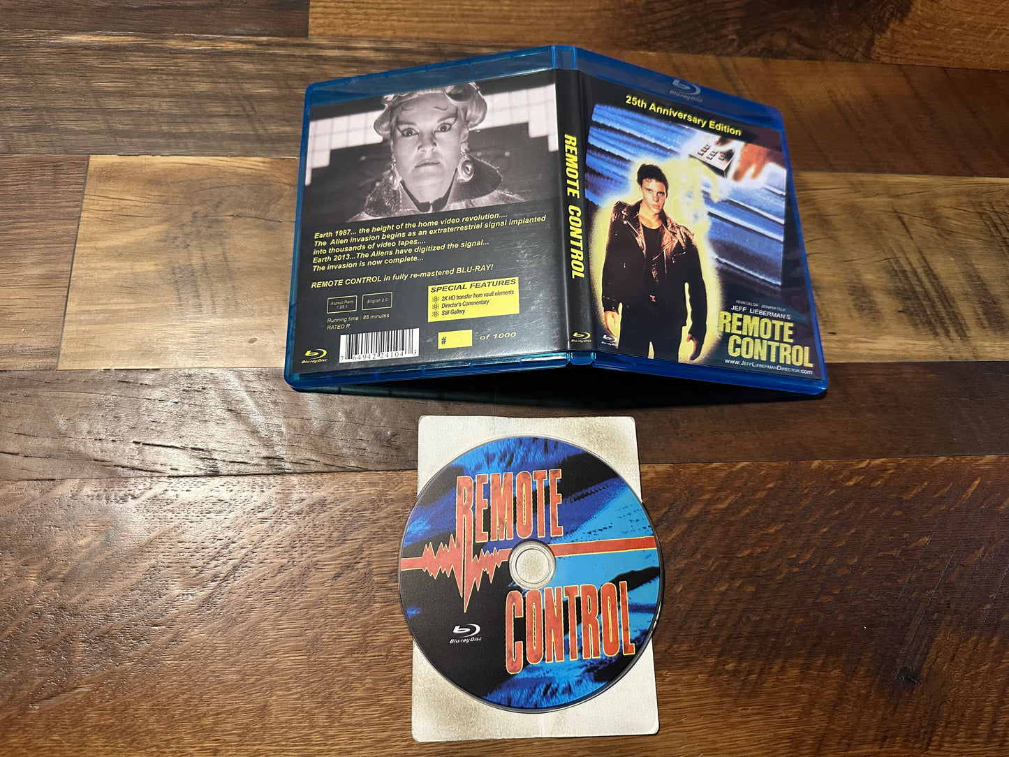 Remote Control Blu ray-25th Anniversary-ONLY 1000 Made-OOP