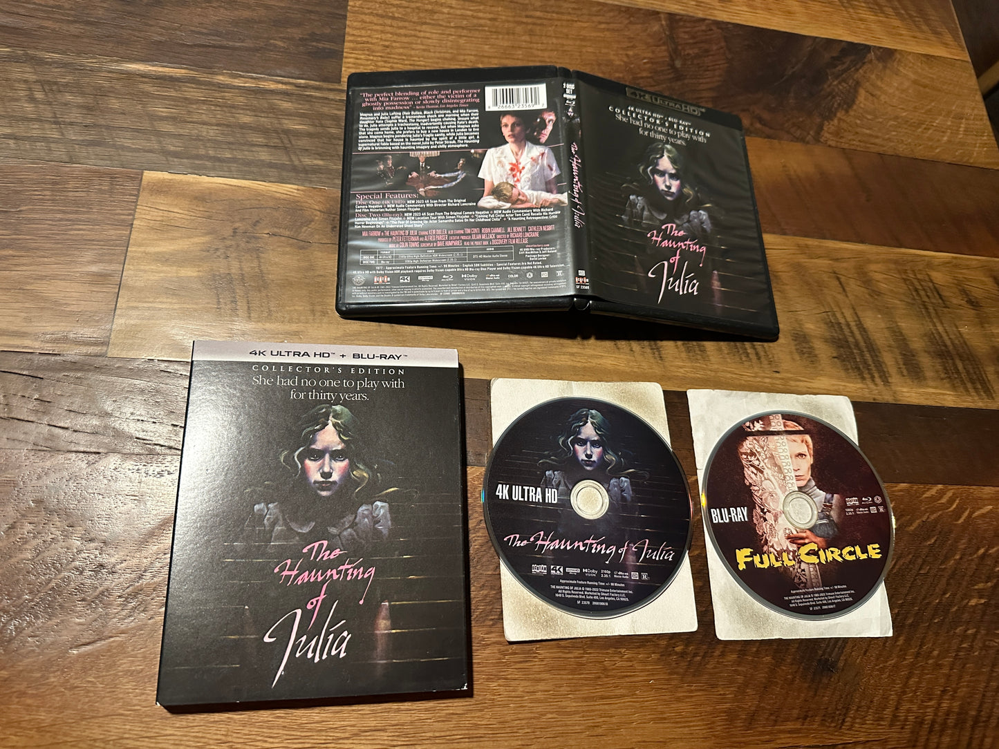 The Haunting Of Julia (4K Ultra HD/ Blu ray, Scream Factory, Slipcover)