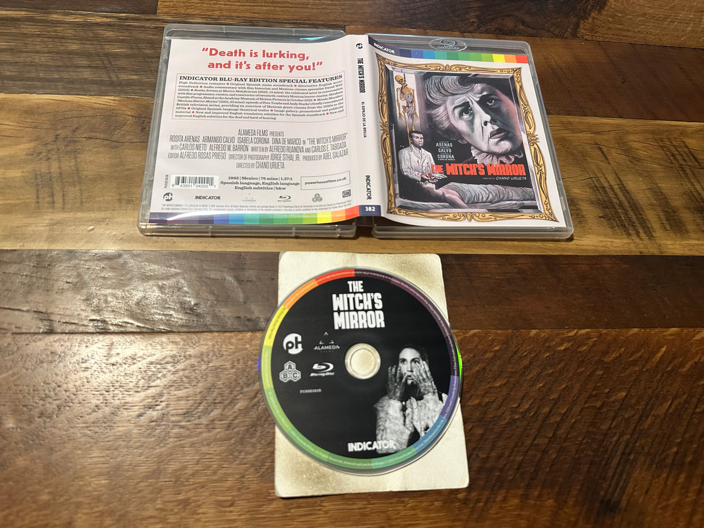 The Witch’s Mirror (Blu ray, Indicator, Standard Edition, 60’s Classic)