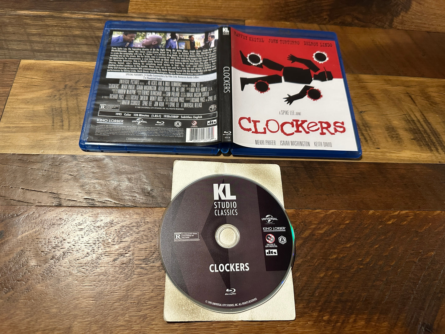 Clockers (Blu ray, Kino Lorber, 90’s Classic, Widescreen, Spike Lee)