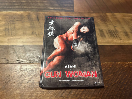 Gun Woman Blu ray-8 Films-3 Disc Collector’s Edition-Mediabook-Region B