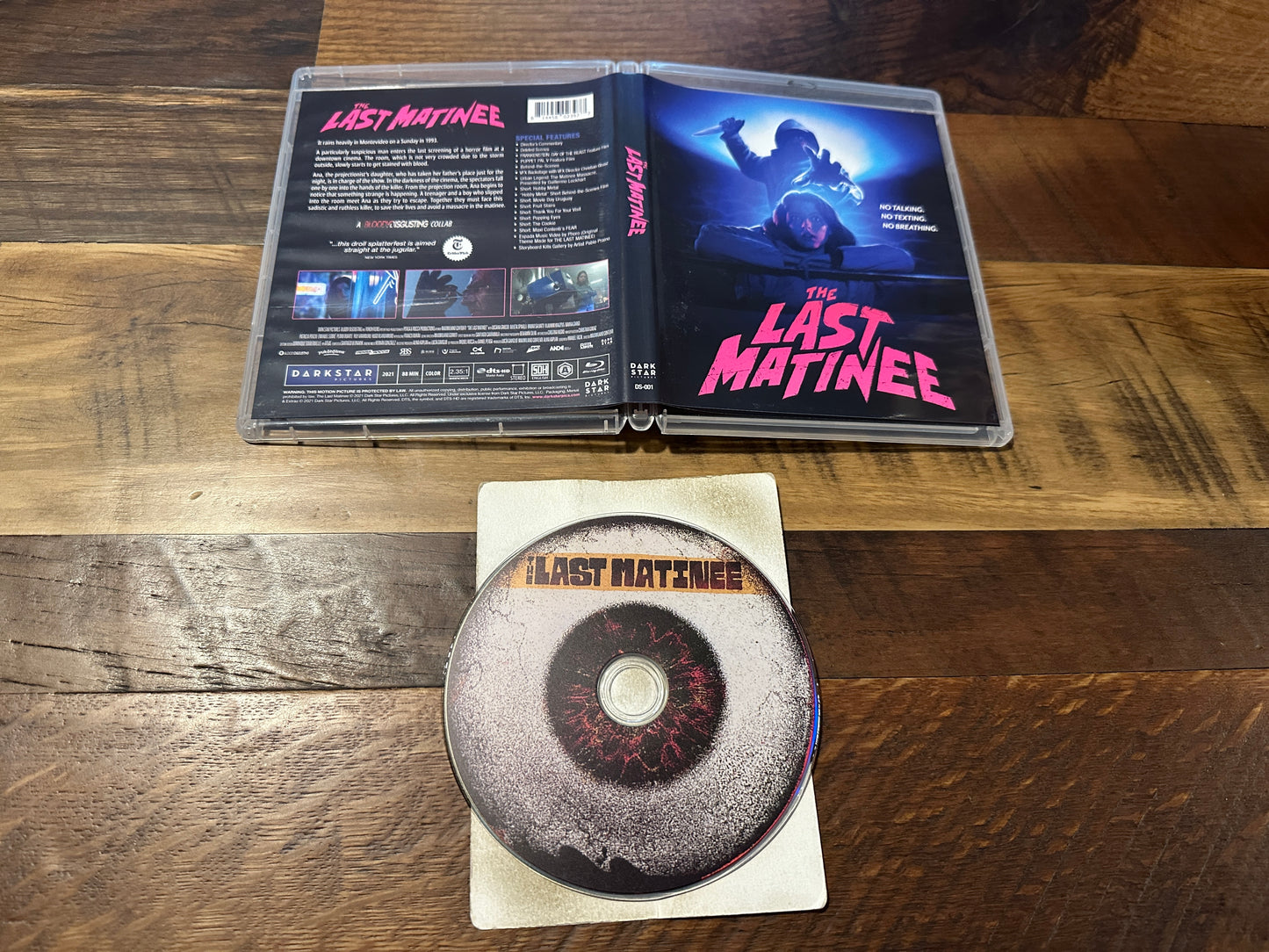 The Last Matinee Blu ray*Vinegar Syndrome*Darkstar Pictures*Widescreen*