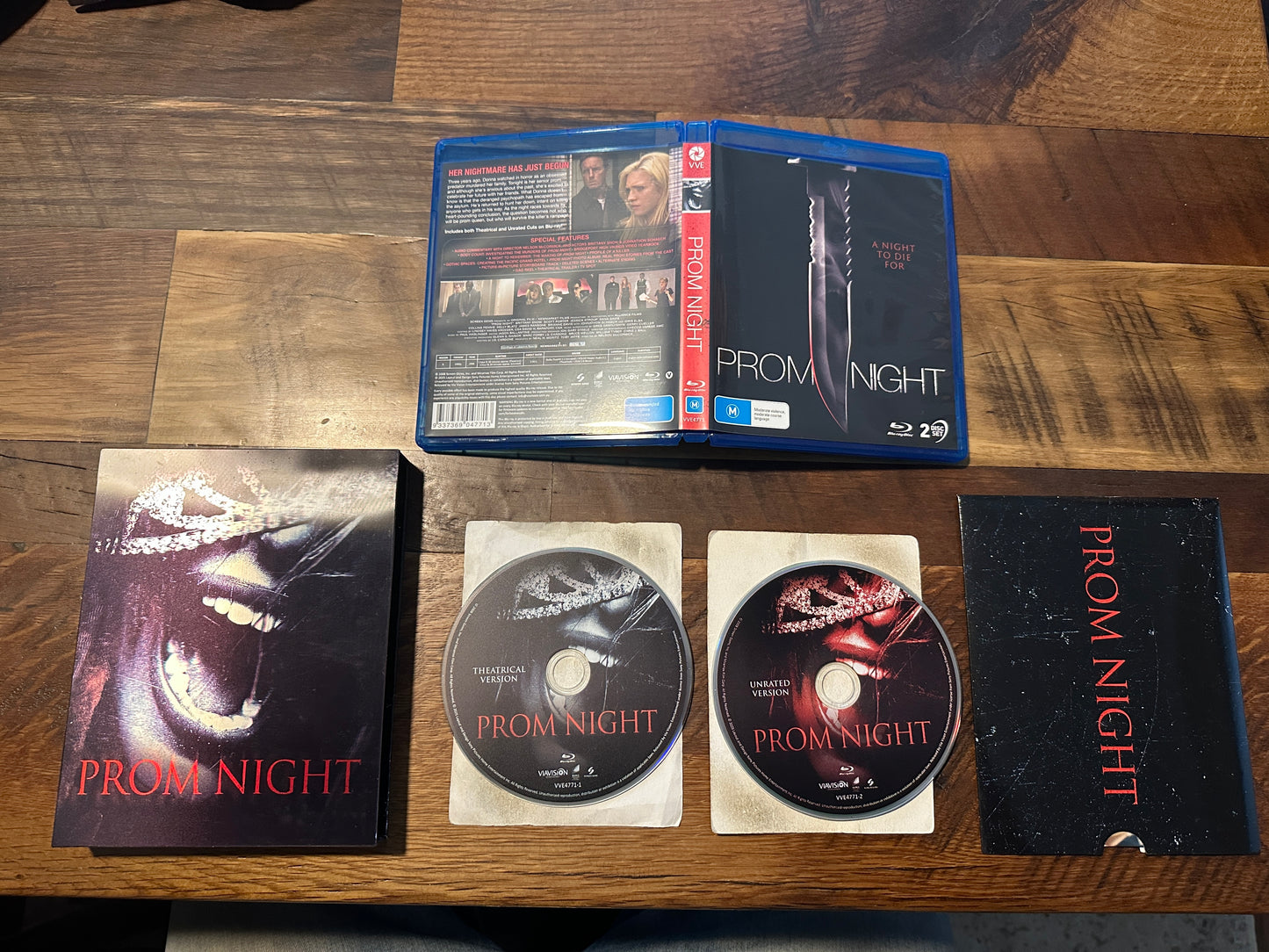 Prom Night 2008 (Blu ray, Viavision, Hardcover Lenticular, Art Cards)