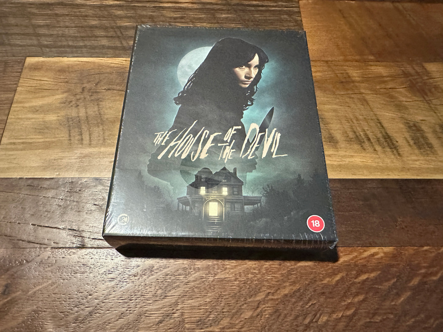 The House of the Devil (Blu ray, Second Sight Films, Hard Box, Region B, NEW)