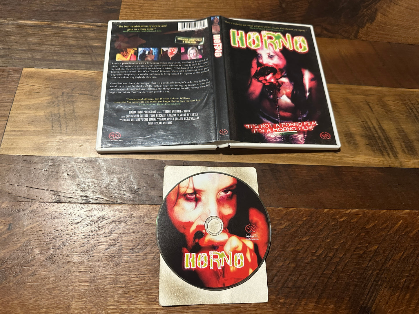 Horno (DVD, SRS Cinema, Uncut Obscure Horror, Disturbing, Rare)