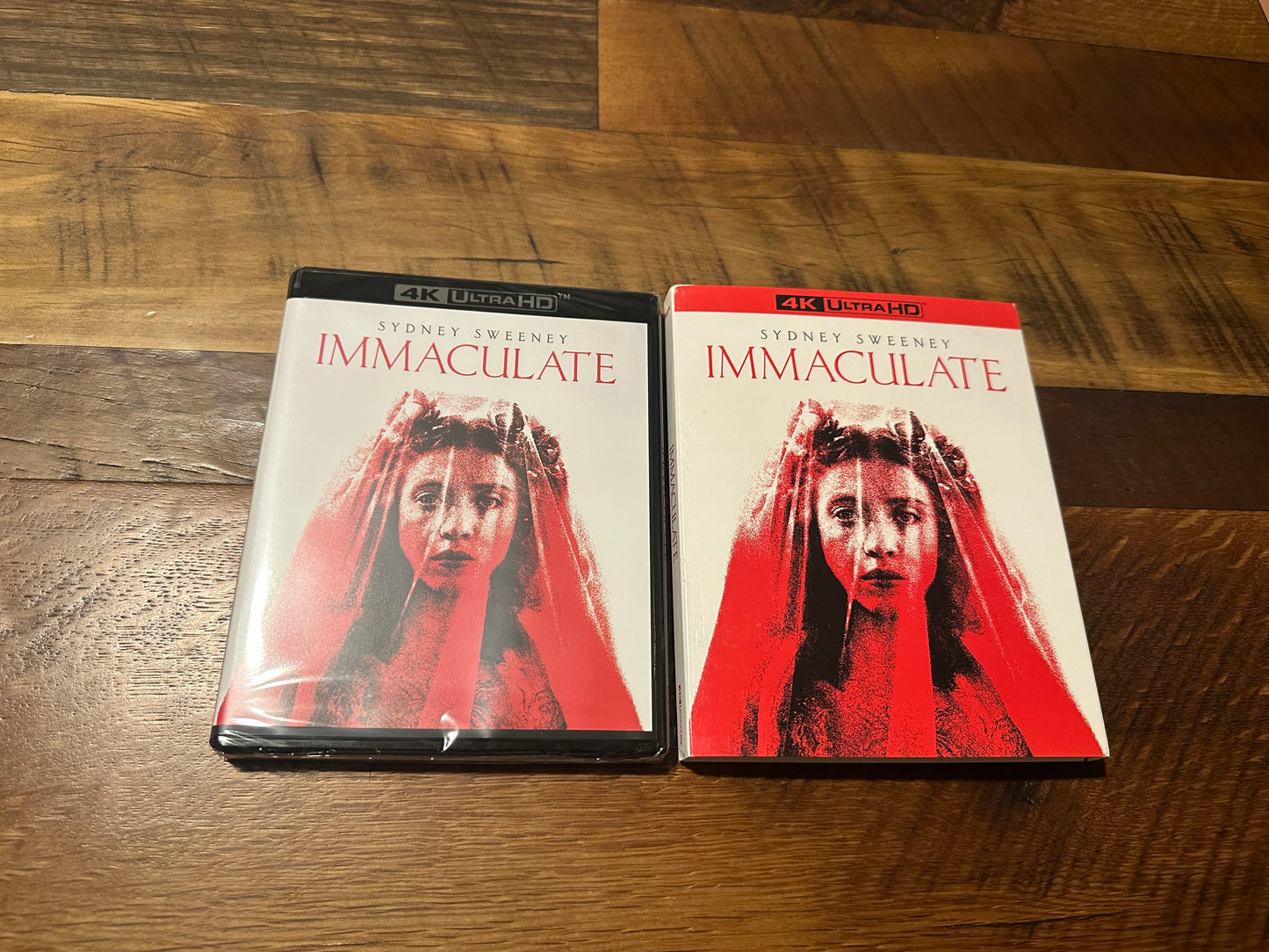 Immaculate (4K Ultra HD, Neon, Sydney Sweeney, Slipcover, NEW)