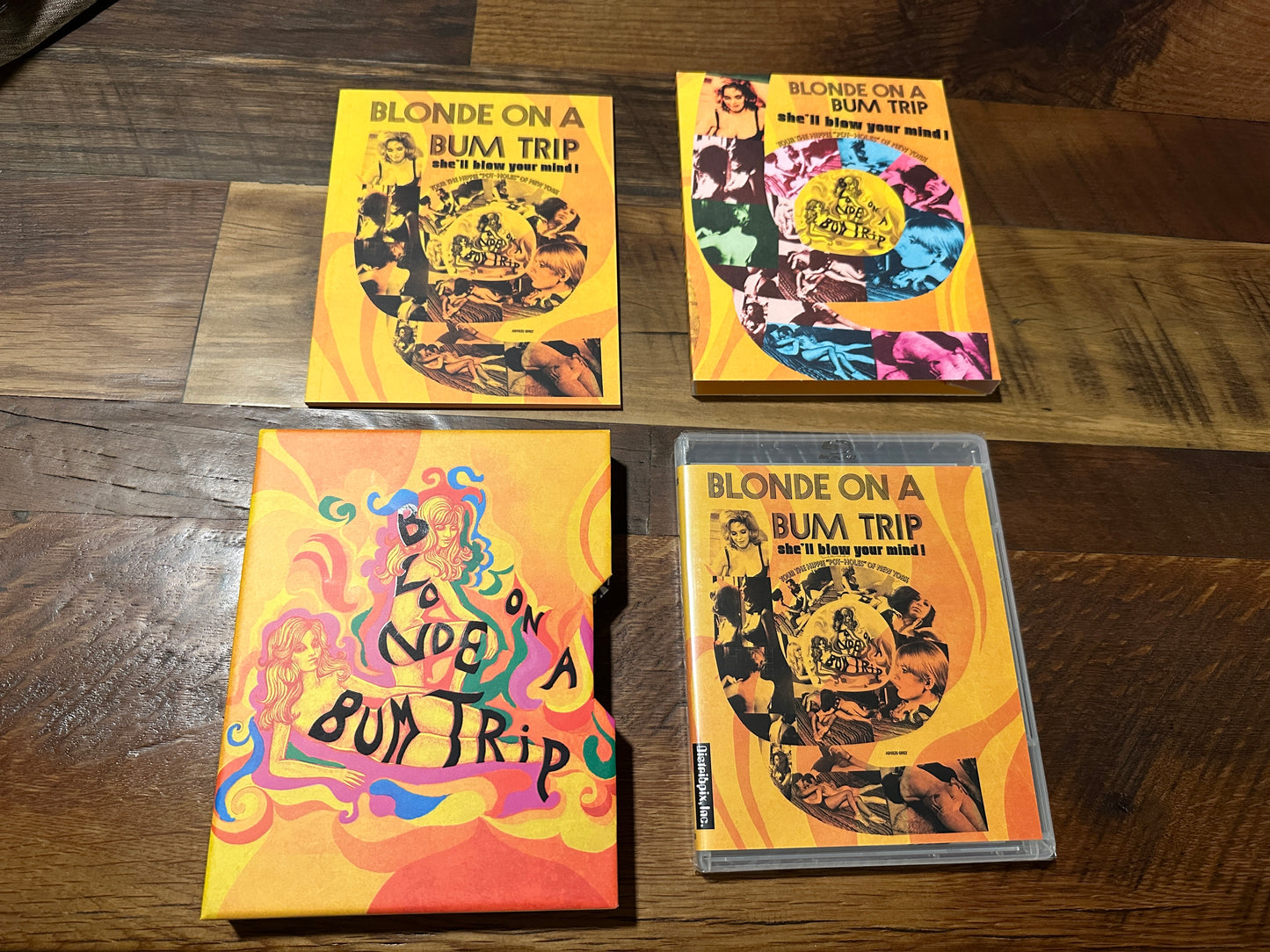Blonde On A Bum Trip (Blu ray, Something Weird Video, Hard Slipcase, NEW)