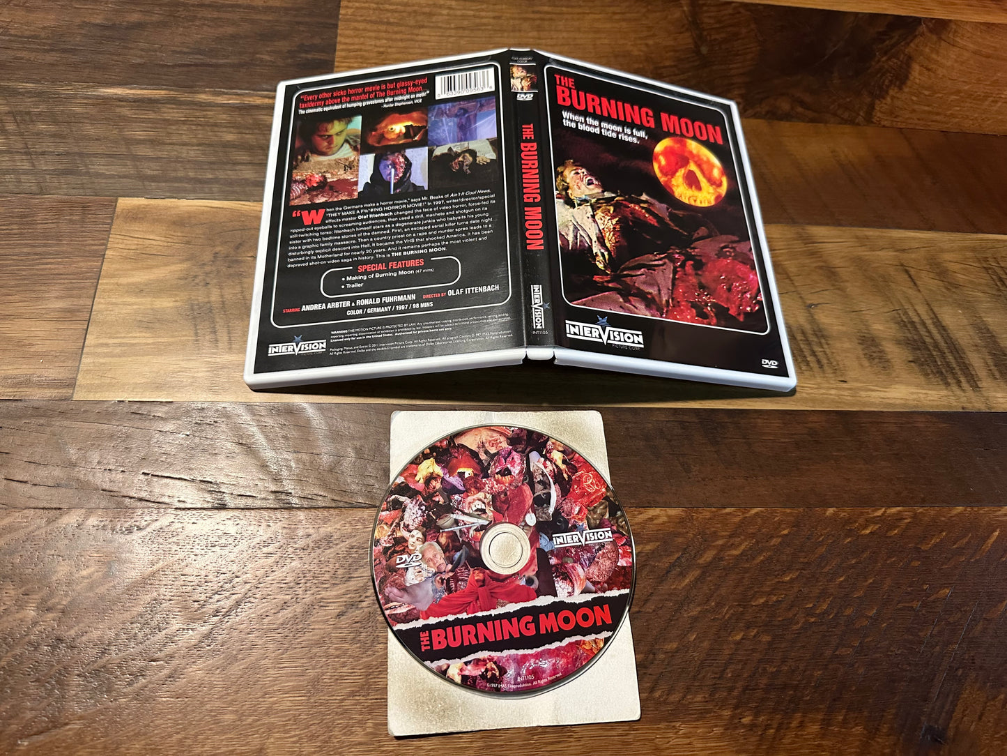 The Burning Moon (DVD, Intervision, Olaf Ittenbach Classic)