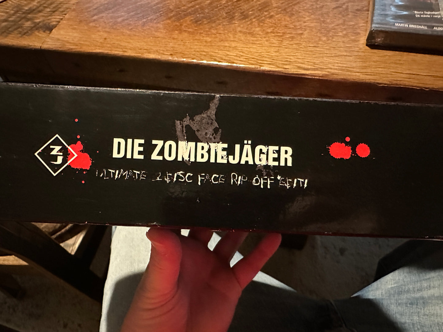 Die Zombie Jager (DVD, Large Rare Boxset, Region Free, Only 666 Made, NEW)