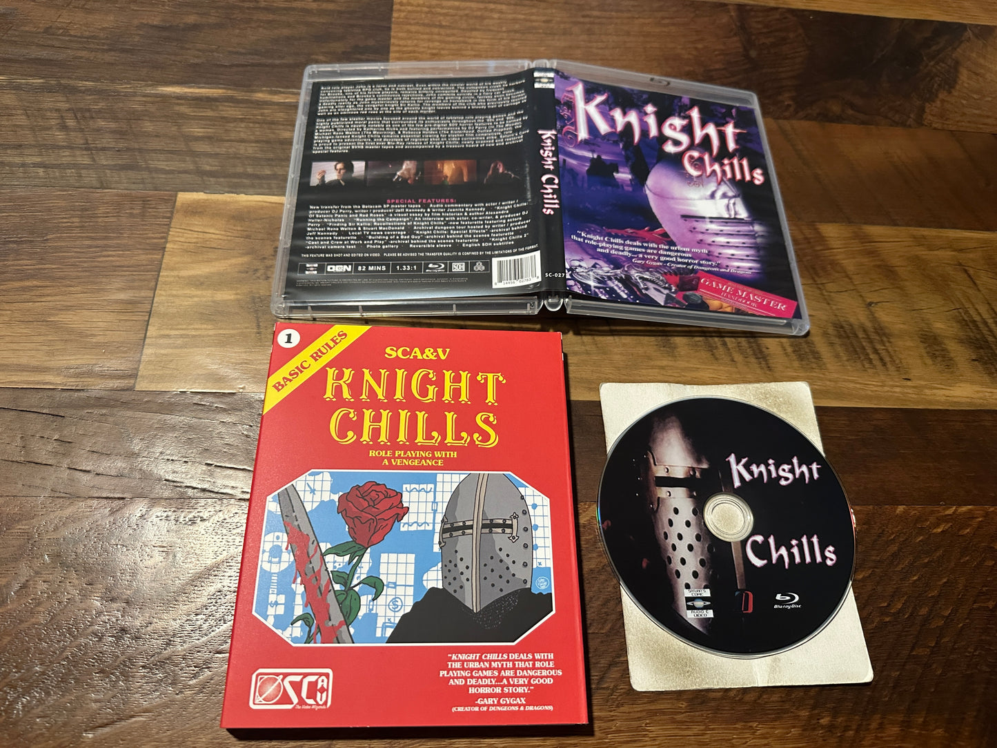Knight Chills (Blu ray, Vinegar Syndrome Partner Label, Slipcover)