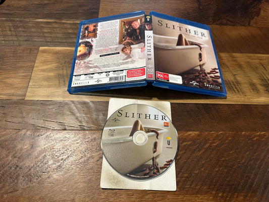 Slither Blu ray-Umbrella Entertainment-Region B-2006 Horror