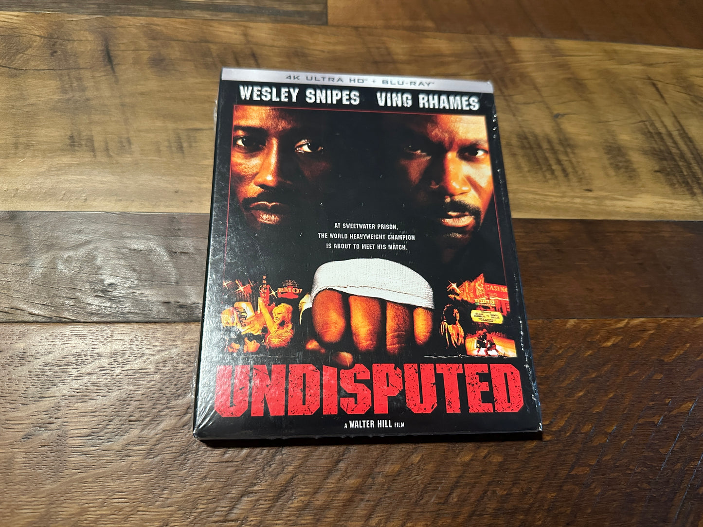 Undisputed (4K Ultra HD/Blu ray, Kino Lorber, Slipcover, Wesley Snipes, NEW)