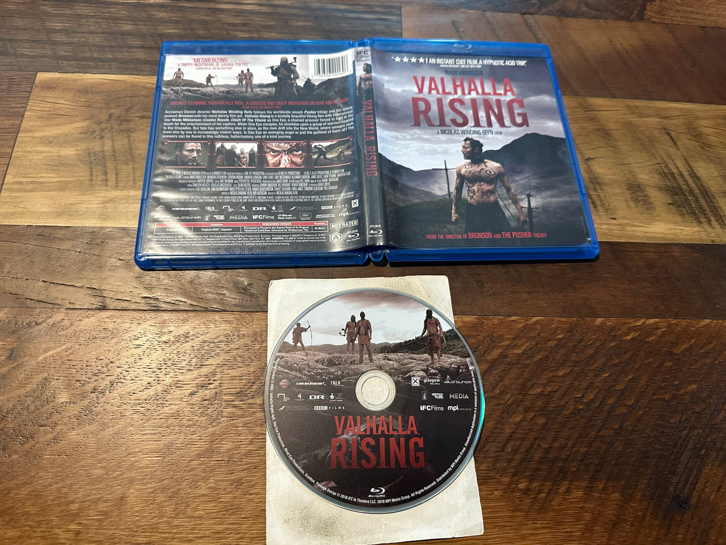 Valhalla Rising Blu ray-IFC Films-Widescreen-Mads Mikkelsen-