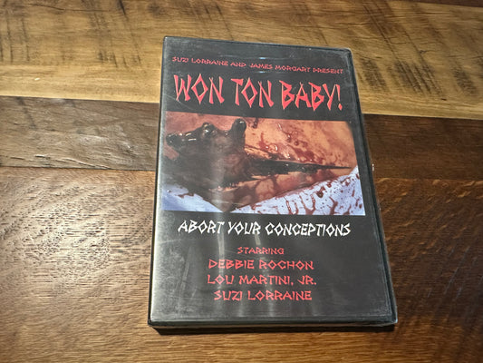 Won Ton Baby DVD-R2 Films-Debbie Rochon Obscure Horror-NEW