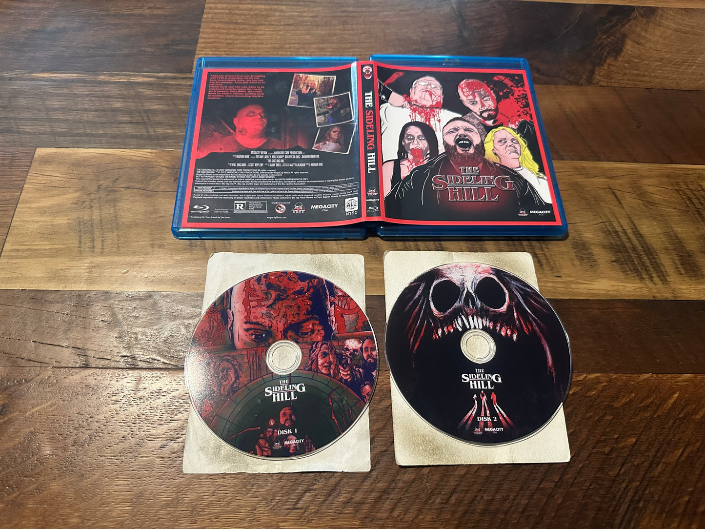 The Sideling Hill (BD-R, Mega City Media, 2 Disc, 2022 Obscure Horror, Rare)
