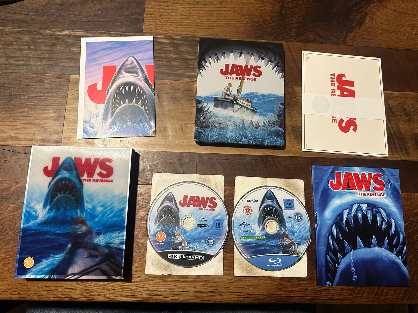 Jaws Revenge (4K Ultra HD, Steelbook, Collector’s Limited Ed, Lenticular, 2000 Made)