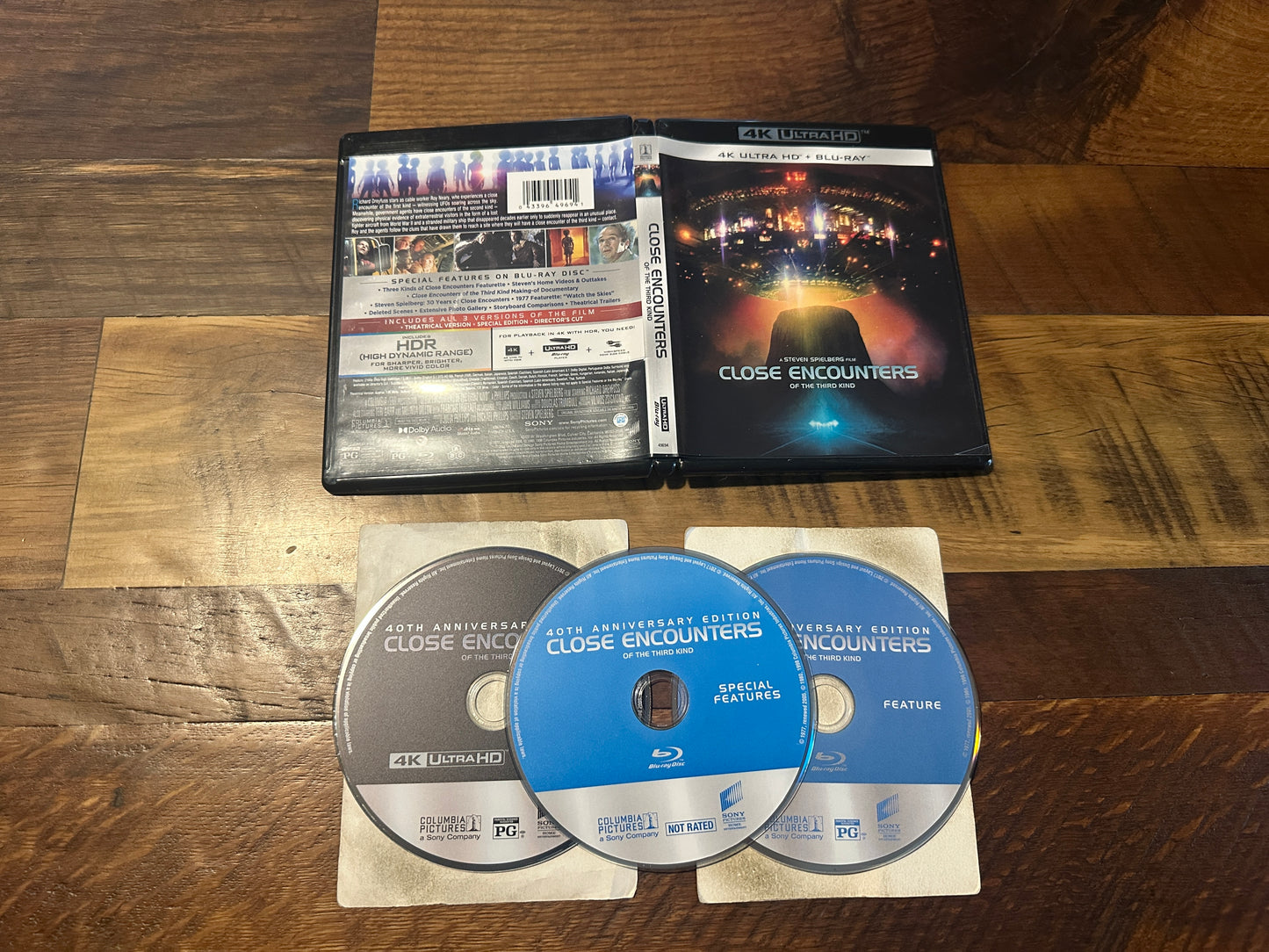 Close Encounters of The Third Kind (4k Ultra HD/Blu ray, 40th Ann, No Digital)